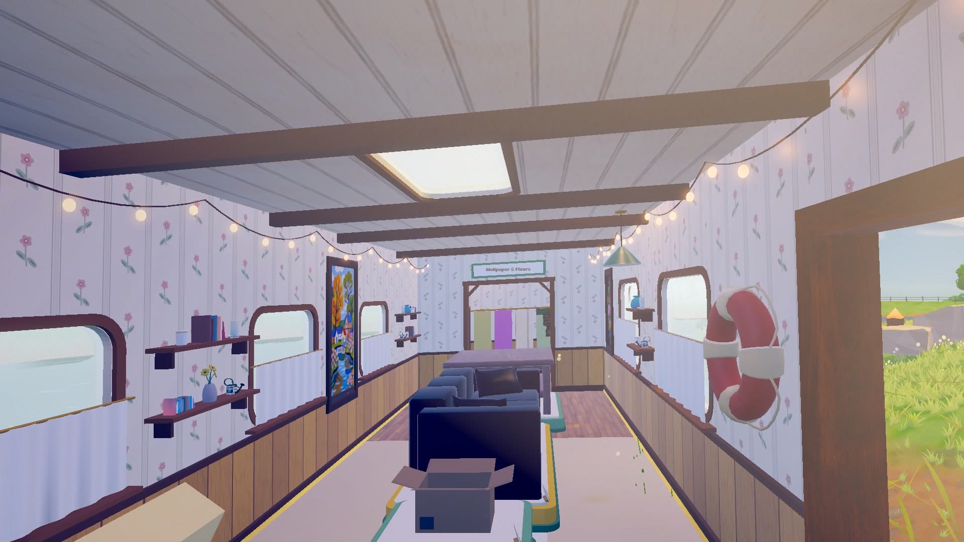 Bess's shop, open for business