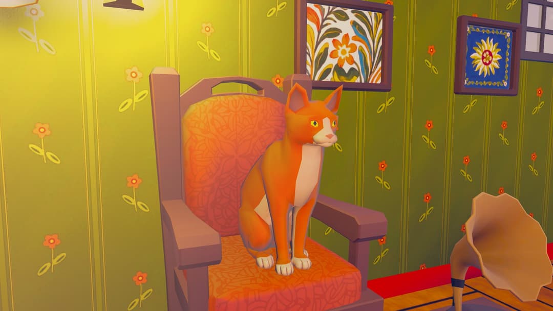 Pickle, on the good chair